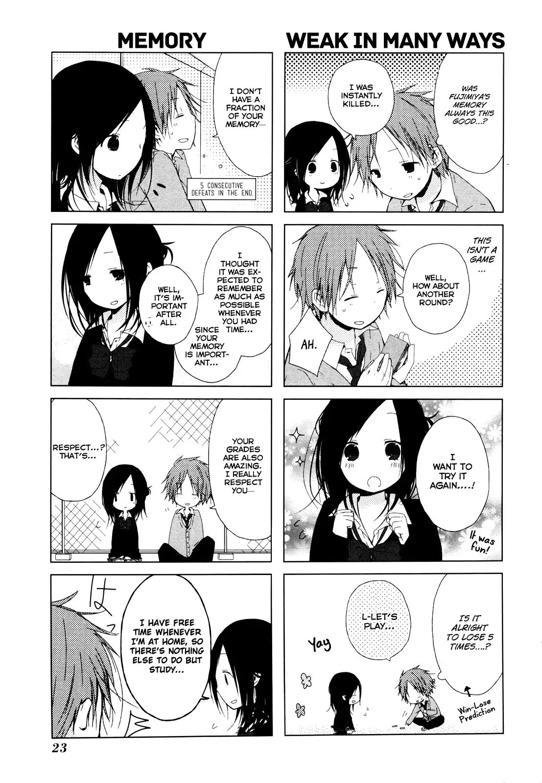 Isshuukan Friends. Chapter 0 24